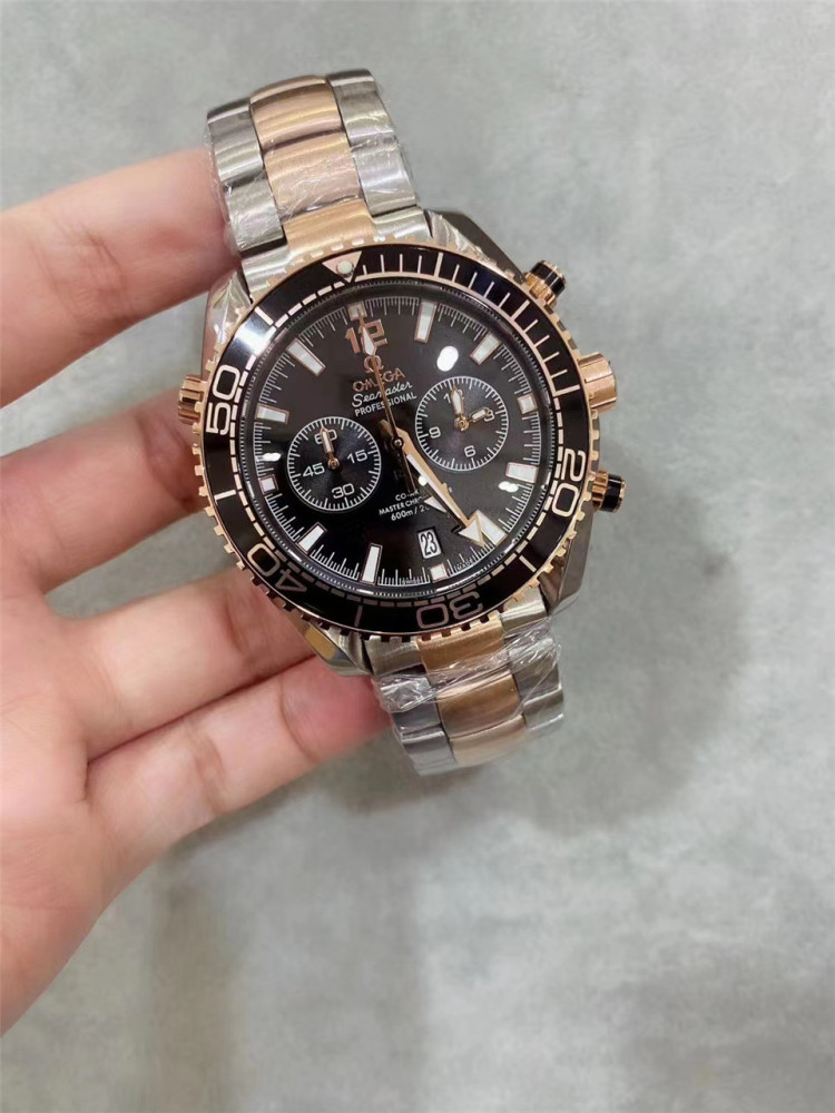 Men's Quartz Watch Chronograph 904L Stainless Steel 42mm-OG 70