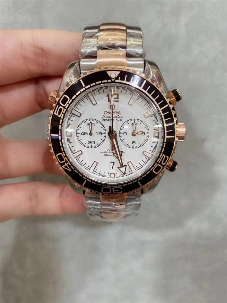 Men's Quartz Watch Chronograph 904L Stainless Steel 42mm-OG 70
