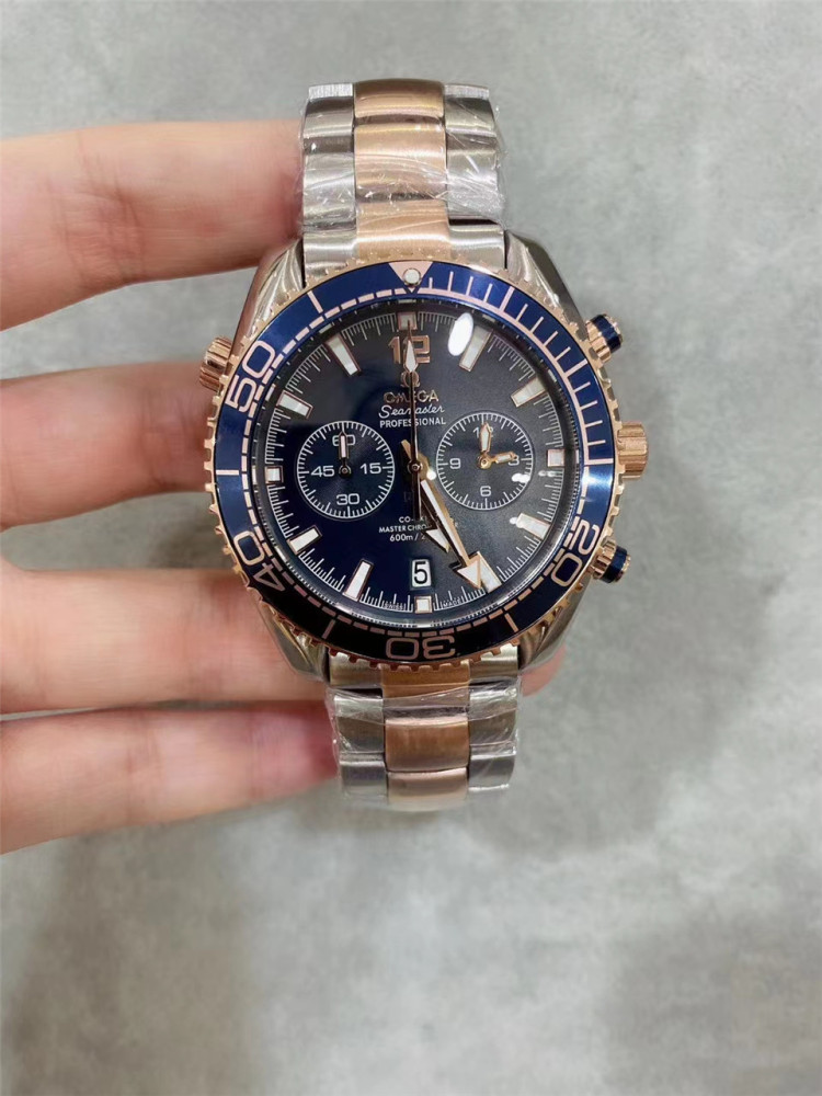 Men's Quartz Watch Chronograph 904L Stainless Steel 42mm-OG 70