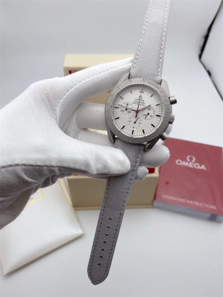 Men's Quartz Watch Chronograph 904L Stainless Steel 42mm-OG 76