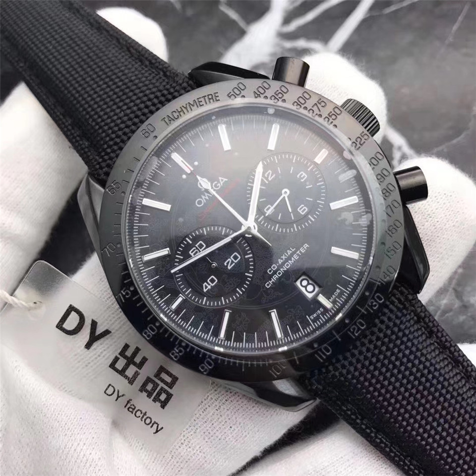Men's Quartz Watch Chronograph 904L Stainless Steel 44mm-OG 79