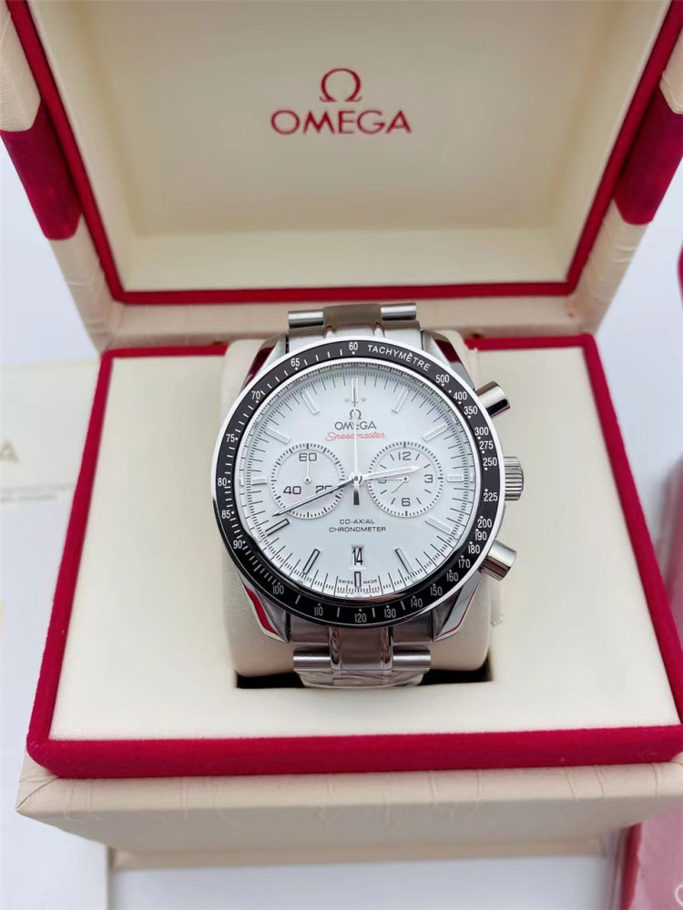 Men's Quartz Watch Chronograph 904L Stainless Steel 42mm-OG 65
