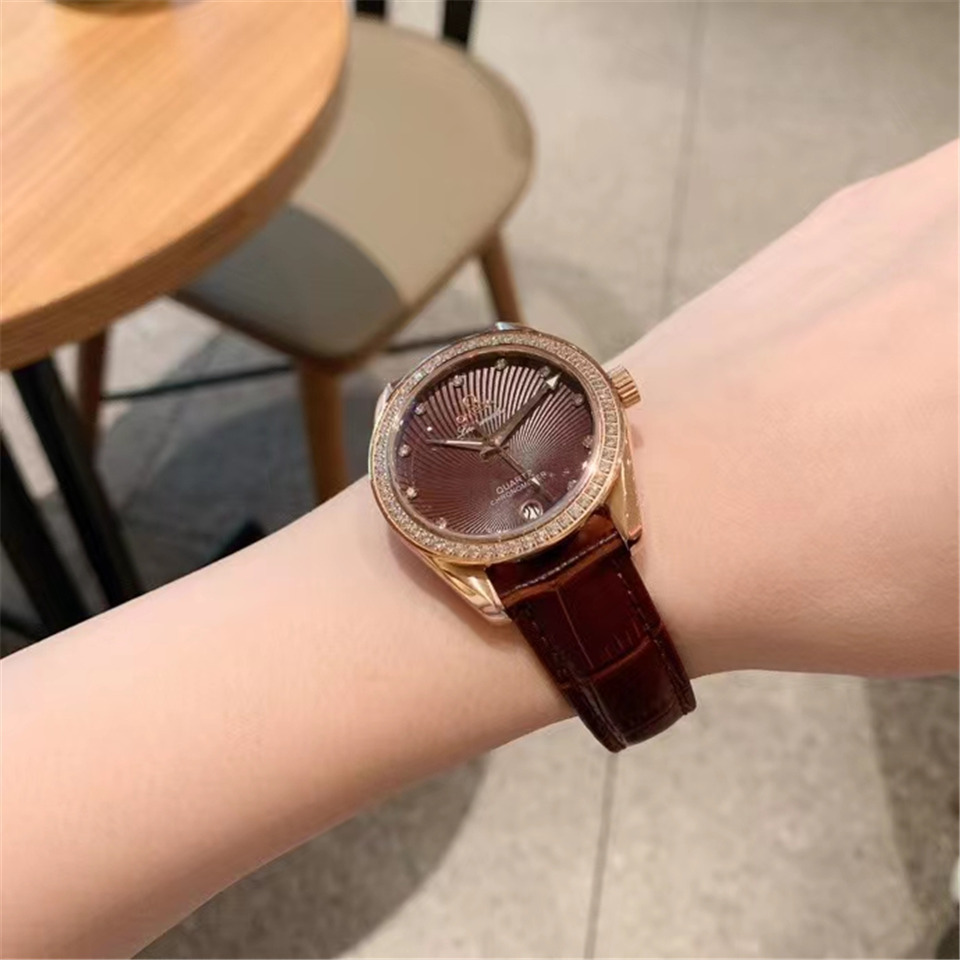 Women's Automatic Mechanical Watch 904L Stainless Steel 37.5mm-OG 85