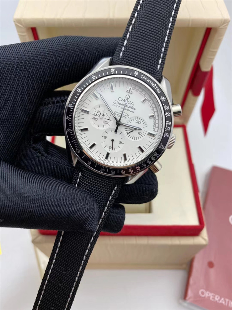 Men's Quartz Watch Chronograph 904L Stainless Steel 42mm-OG 89