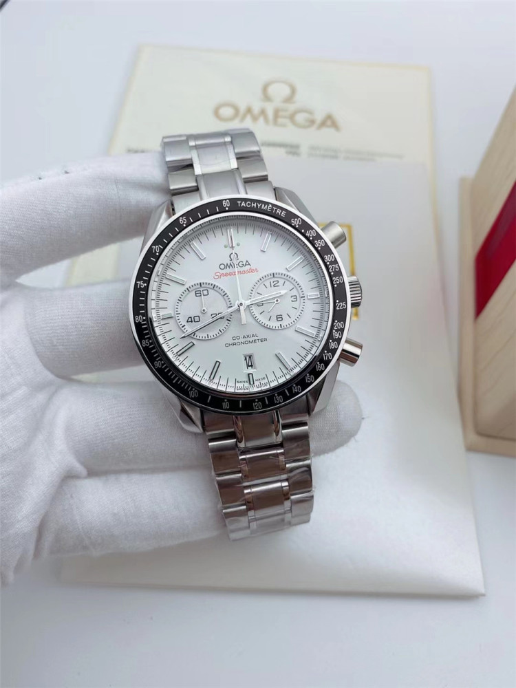 Men's Quartz Watch Chronograph 904L Stainless Steel 42mm-OG 65