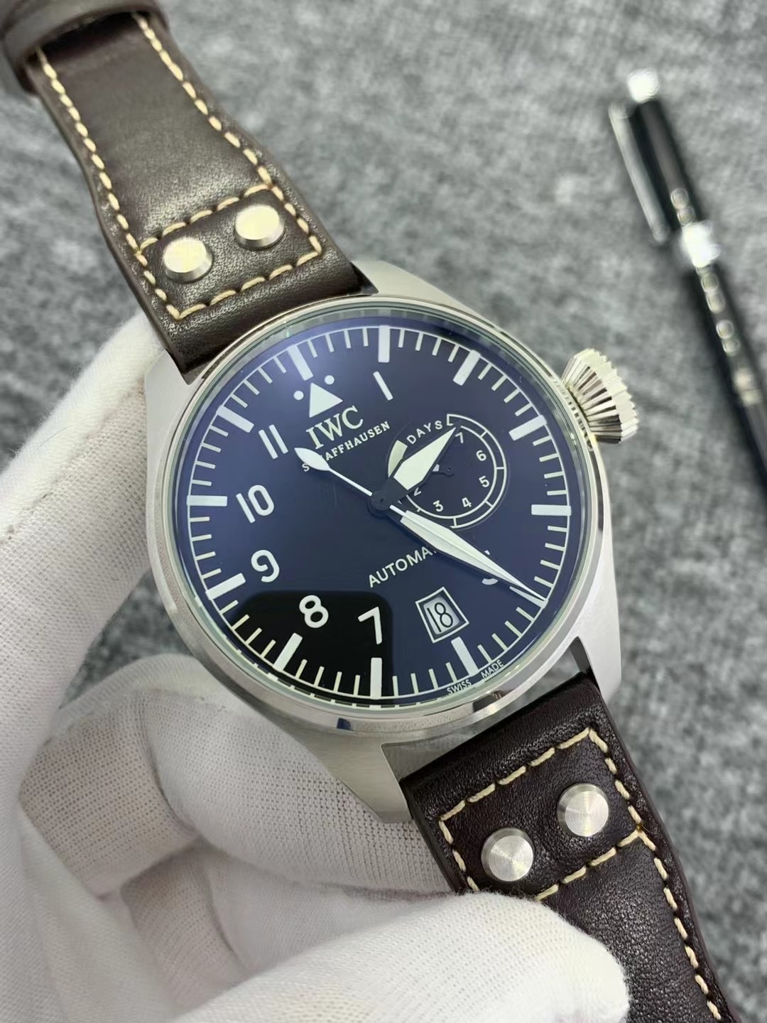 Men's Automatic Mechanical Watch 904L Stainless Steel 44mm-IC72