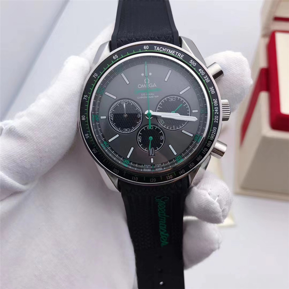 Men's Quartz Watch Chronograph 904L Stainless Steel 42mm-OG 69