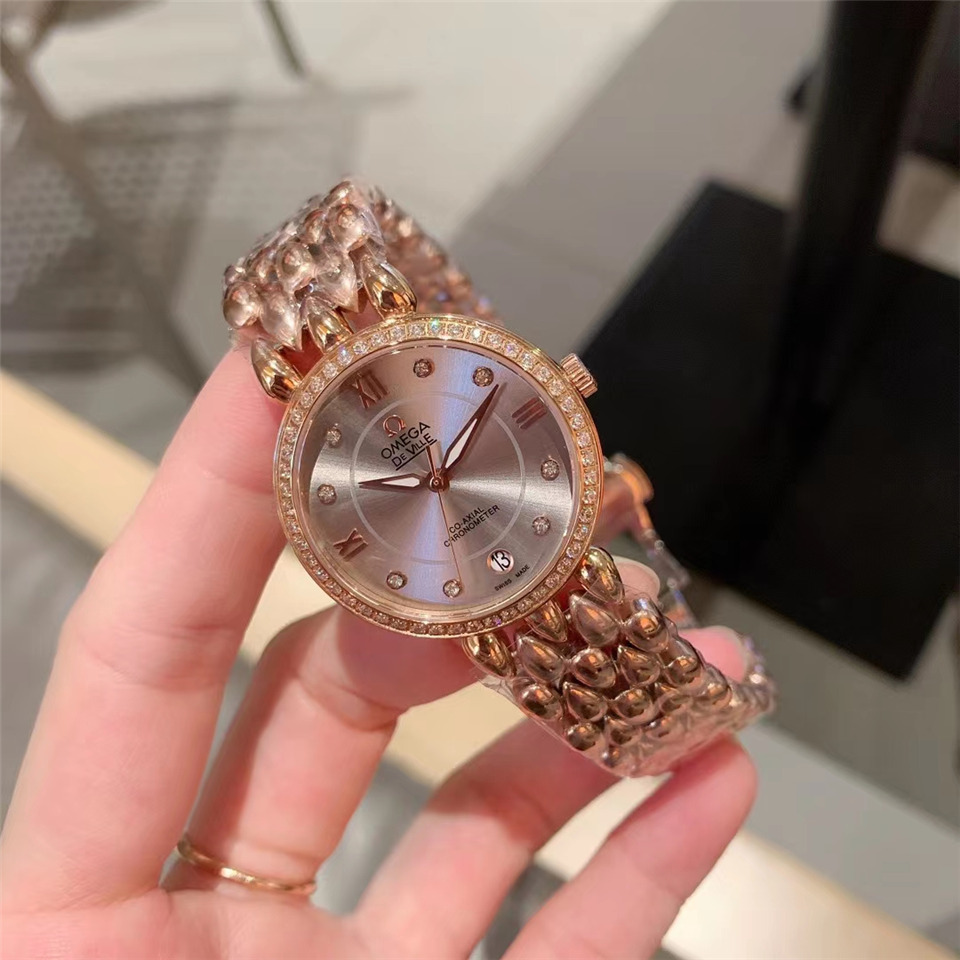 Women's Automatic Mechanical Watch 904L Stainless Steel 33 mm-OG 87