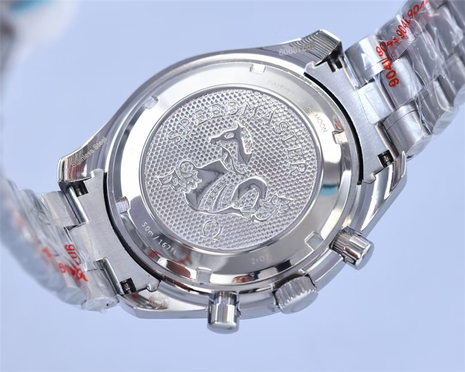 Men's Quartz Watch Chronograph 904L Stainless Steel 42mm-OG 98
