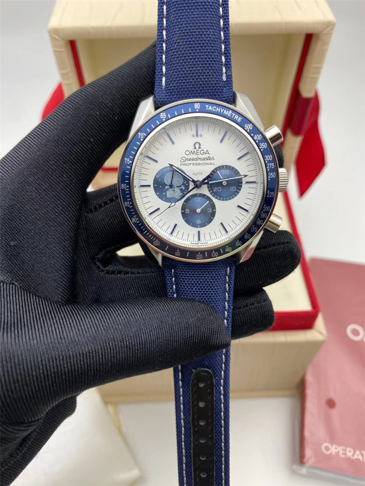 Men's Quartz Watch Chronograph 904L Stainless Steel 42mm-OG 92