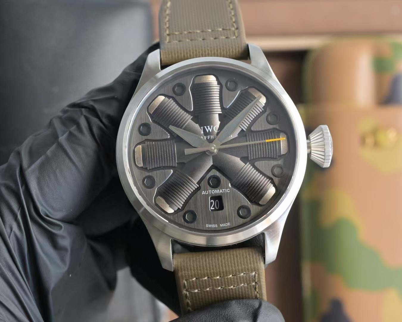 Men's Automatic Mechanical Watch 904L Stainless Steel 46mm-IC90