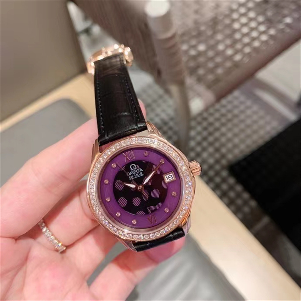 Women's Automatic Mechanical Watch 904L Stainless Steel 33 mm-OG 88