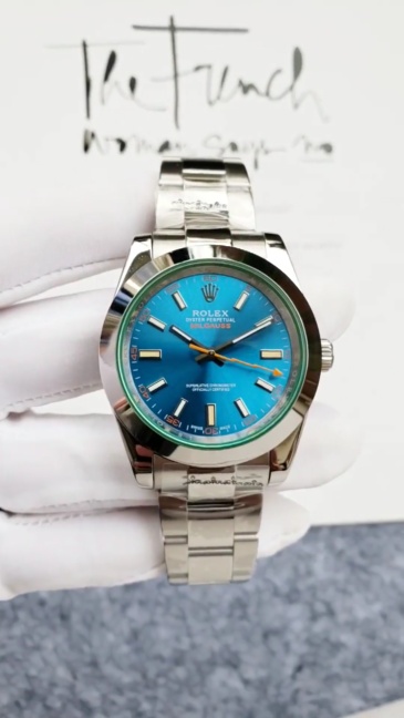 Men's Automatic Mechanical Watch 904L Stainless Steel 43 mm-OG 196