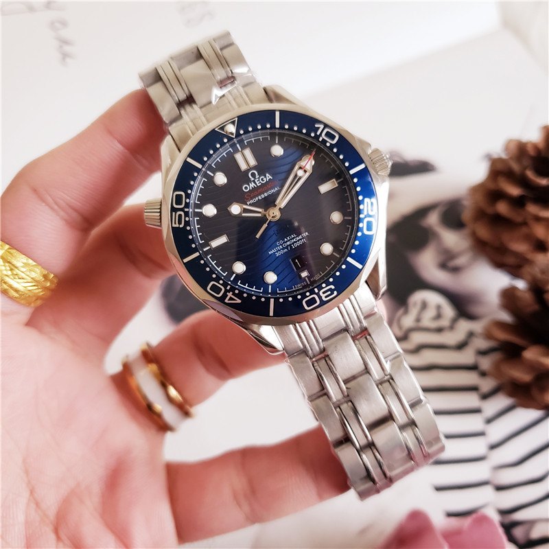 Men's Automatic Mechanical Watch 904L Stainless Steel 44 mm-OG 34