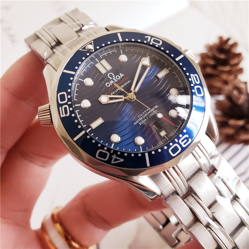 Men's Automatic Mechanical Watch 904L Stainless Steel 44 mm-OG 34