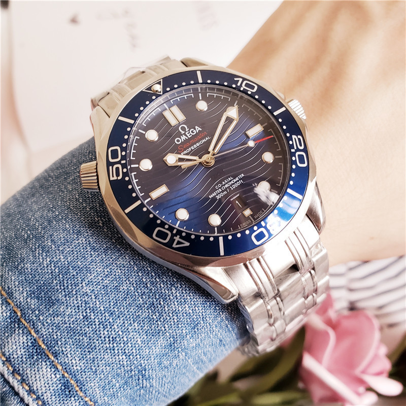 Men's Automatic Mechanical Watch 904L Stainless Steel 44 mm-OG 34