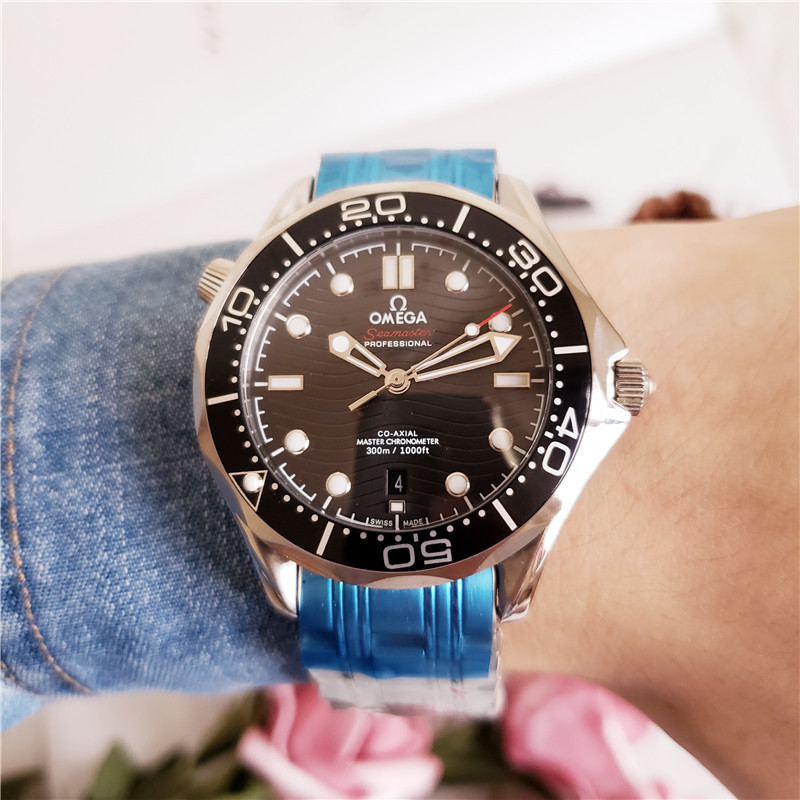 Men's Automatic Mechanical Watch 904L Stainless Steel 44 mm-OG 34
