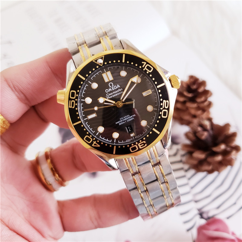 Men's Automatic Mechanical Watch 904L Stainless Steel 44 mm-OG 34