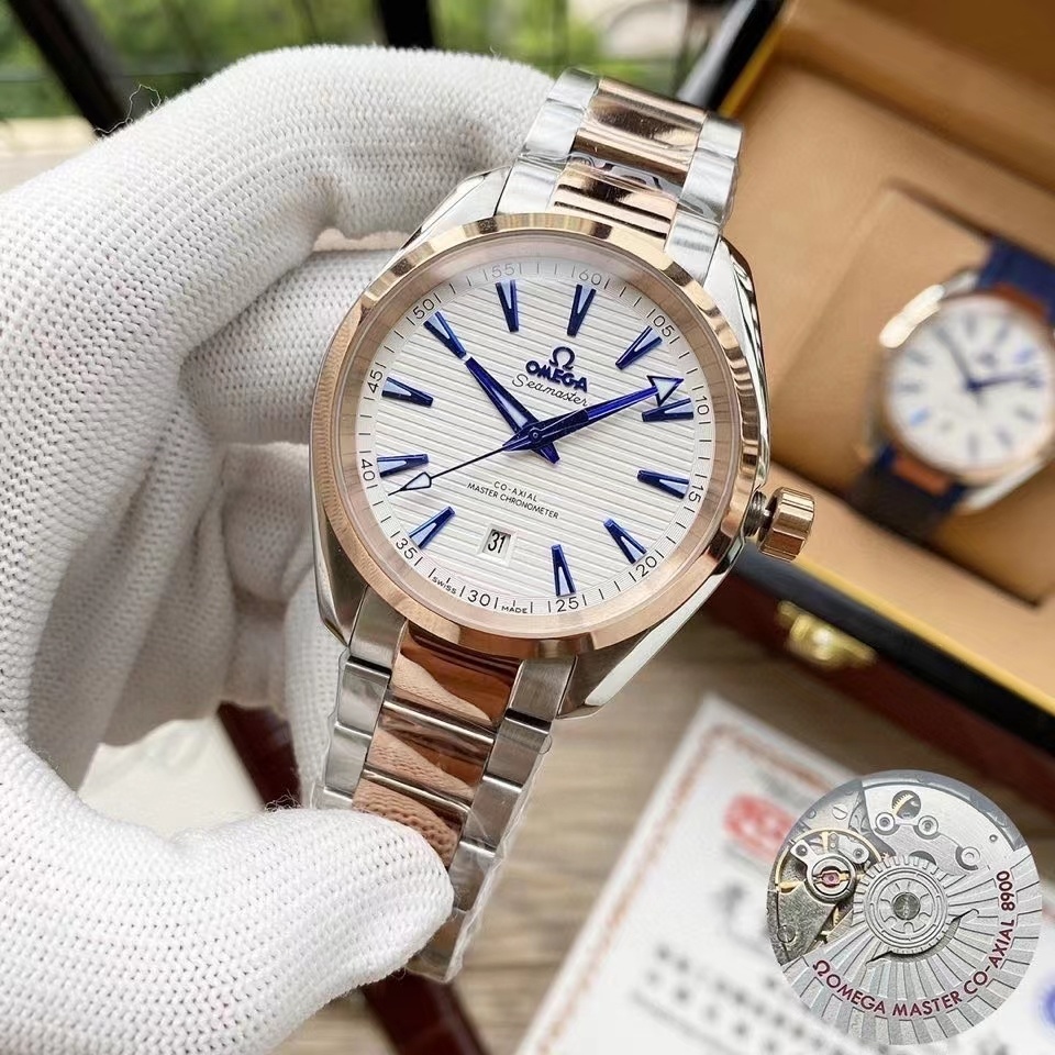 Men's Automatic Mechanical Watch 904L Stainless Steel 42 mm-OG 45