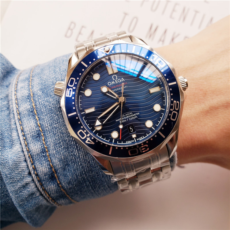 Men's Automatic Mechanical Watch 904L Stainless Steel 44 mm-OG 34