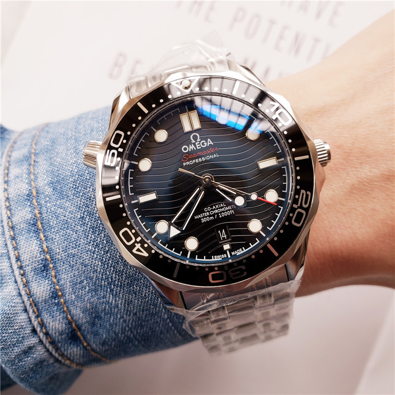 Men's Automatic Mechanical Watch 904L Stainless Steel 44 mm-OG 34