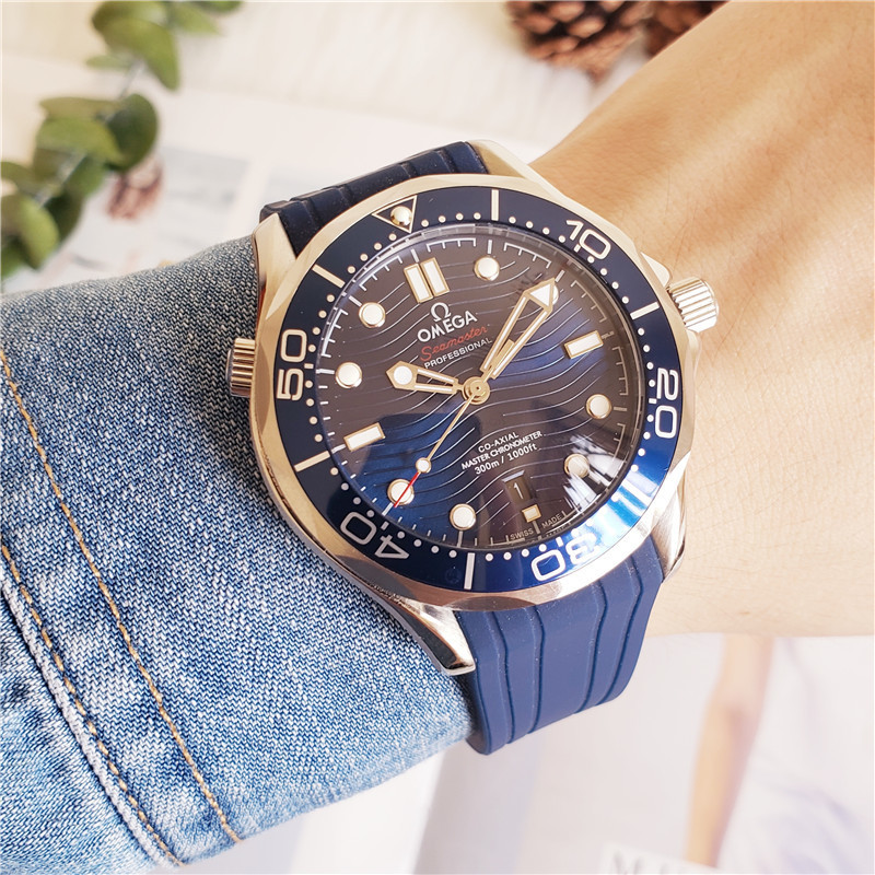 Men's Automatic Mechanical Watch 904L Stainless Steel 42 mm-OG 37