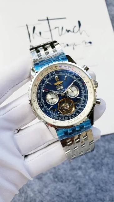 Men's Automatic Mechanical Watch 904L Stainless Steel 47 mm- BR 59