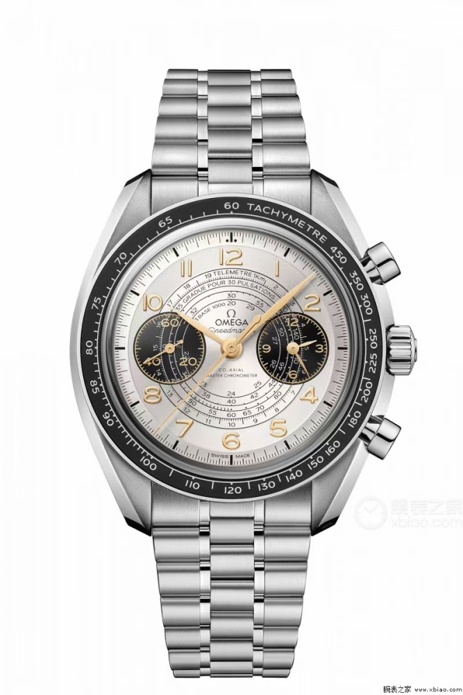 Men's Quartz Watch Chronograph 904L Stainless Steel 42 mm-OG 171