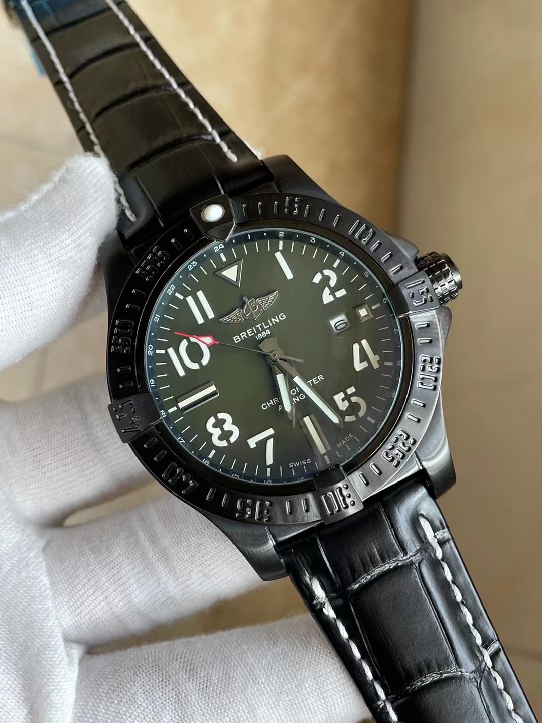 Men's Automatic Mechanical Watch 904L Stainless Steel 44mm- BR 79