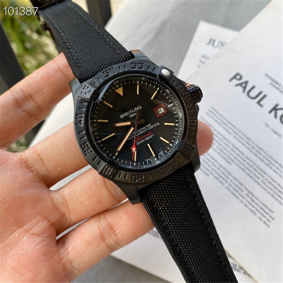 Men's Automatic Mechanical Watch 904L Stainless Steel 44 mm- BR 49