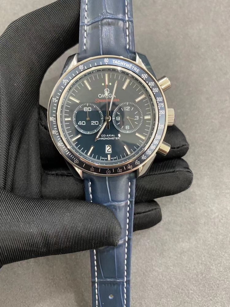Men's Quartz Watch Chronograph 904L Stainless Steel 45 mm-OG 174