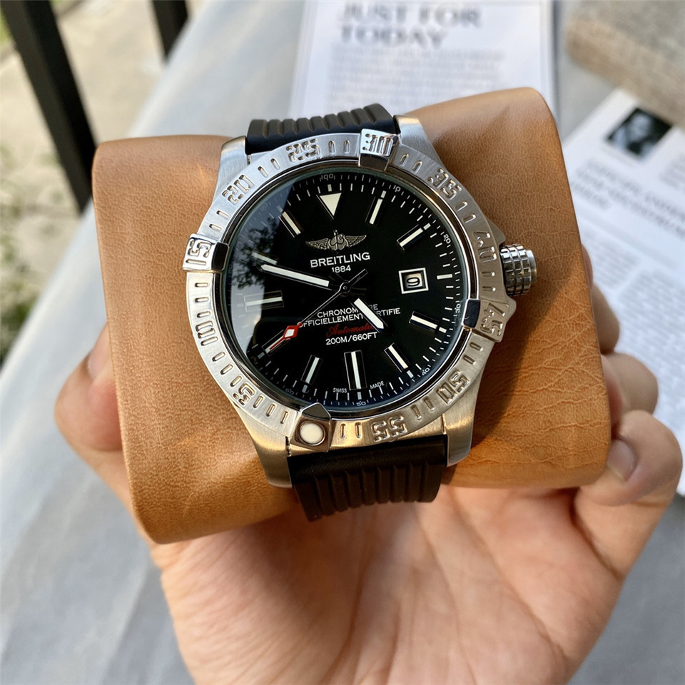 Men's Automatic Mechanical Watch 904L Stainless Steel 44 mm- BR 49