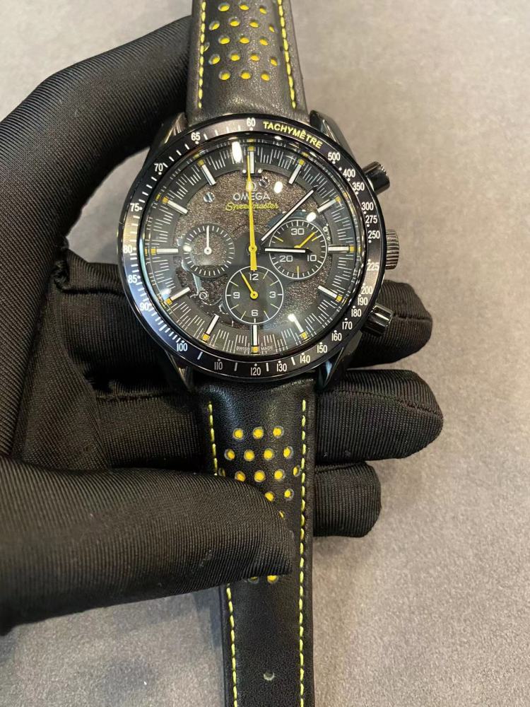 Men's Quartz Watch Chronograph 904L Stainless Steel 43 mm-OG 128