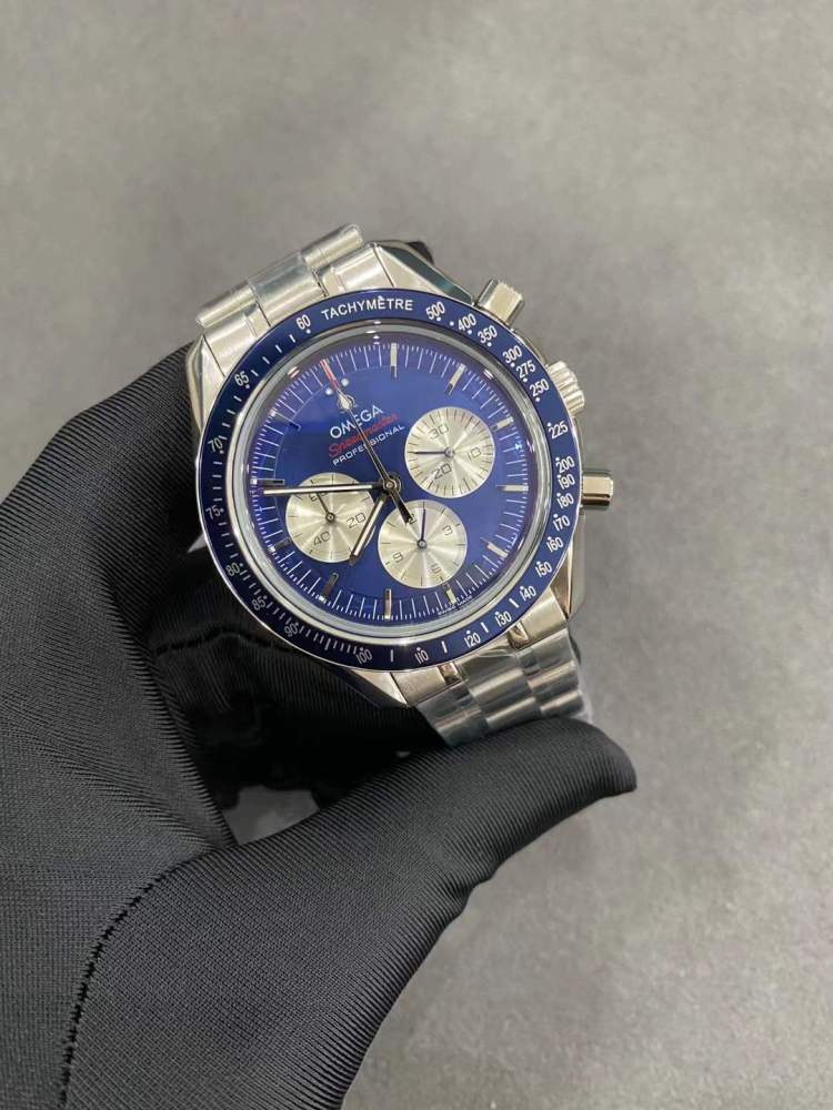 Men's Quartz Watch Chronograph 904L Stainless Steel 42 mm-OG 300