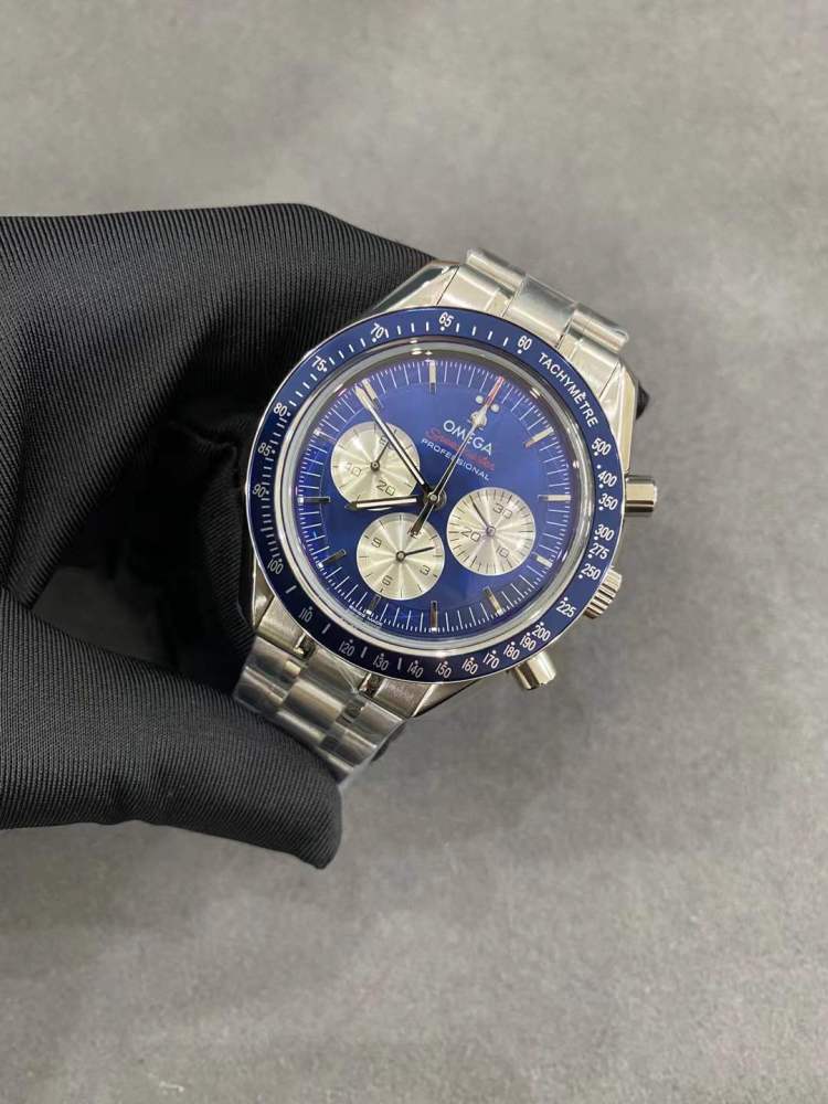 Men's Quartz Watch Chronograph 904L Stainless Steel 42 mm-OG 300