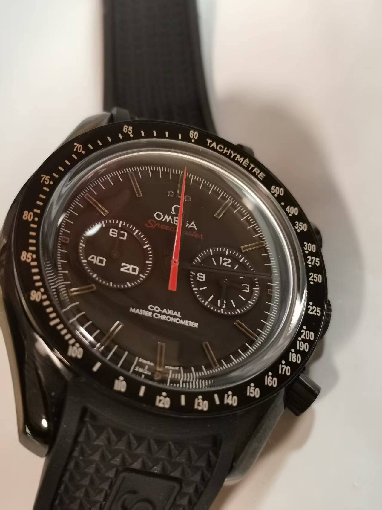 Men's Quartz Watch Chronograph 904L Stainless Steel 42mm-OG 287