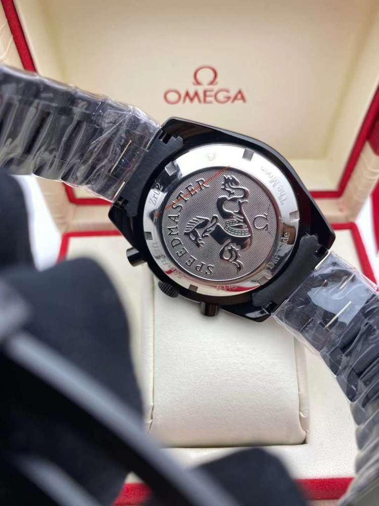 Men's Quartz Watch Chronograph 904L Stainless Steel 43 mm-OG 121