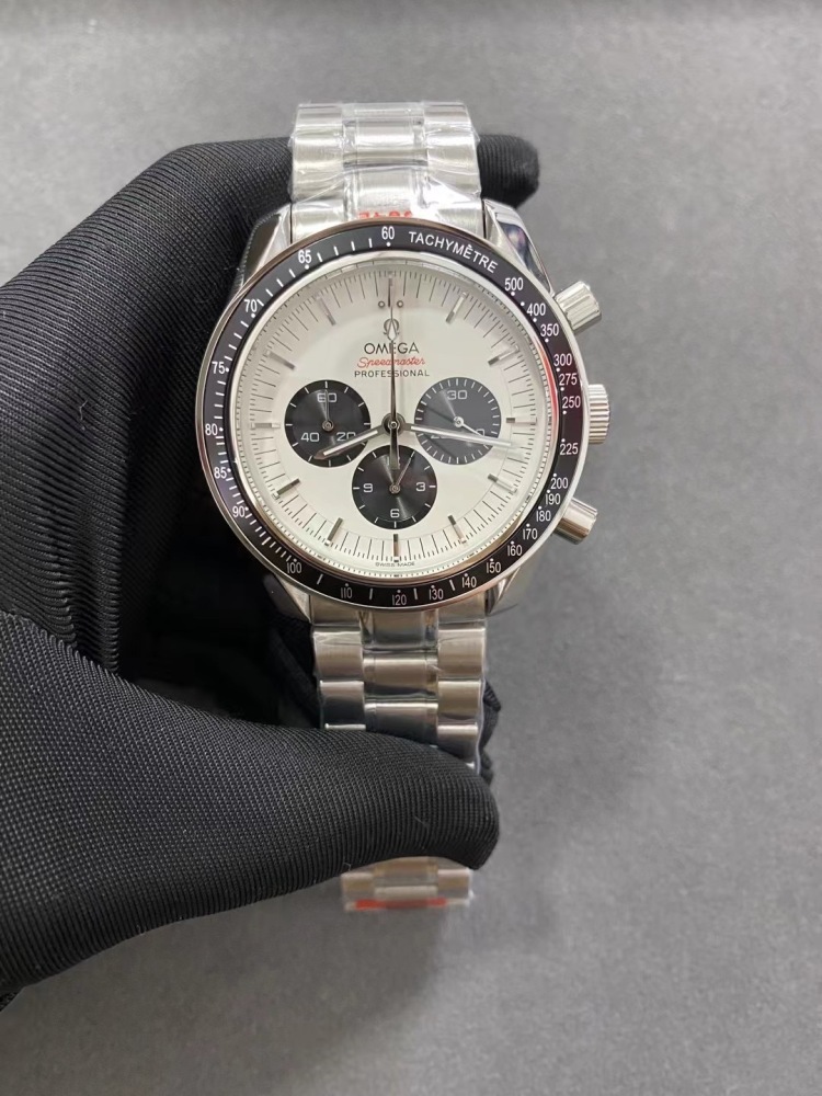 Men's Quartz Watch Chronograph 904L Stainless Steel 45 mm-OG 175