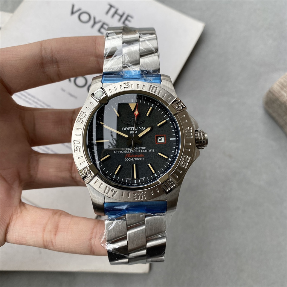 Men's Automatic Mechanical Watch 904L Stainless Steel 44 mm- BR 49