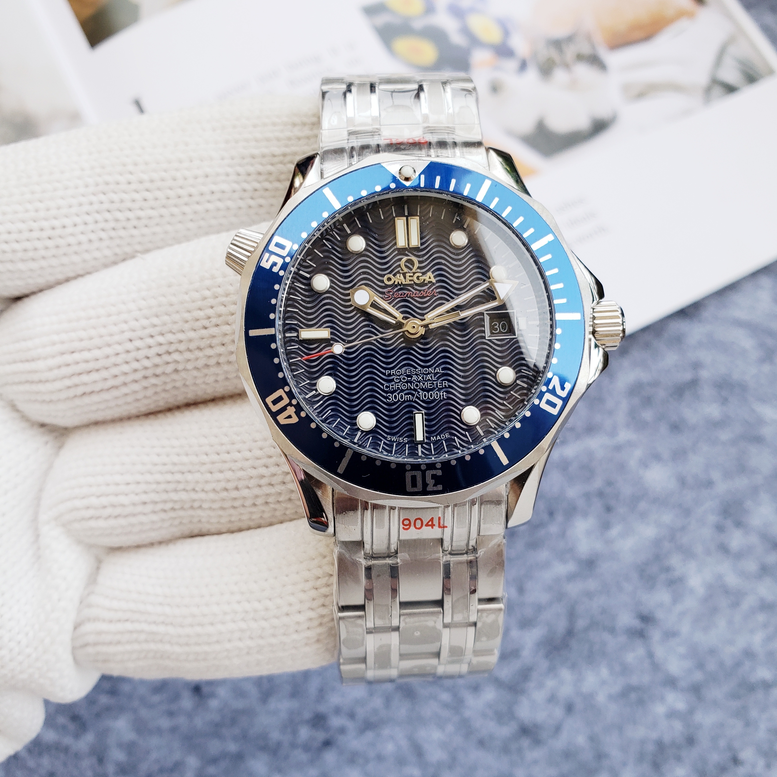 Men's Automatic Mechanical Watch 904L Stainless Steel 40mm-OG 136