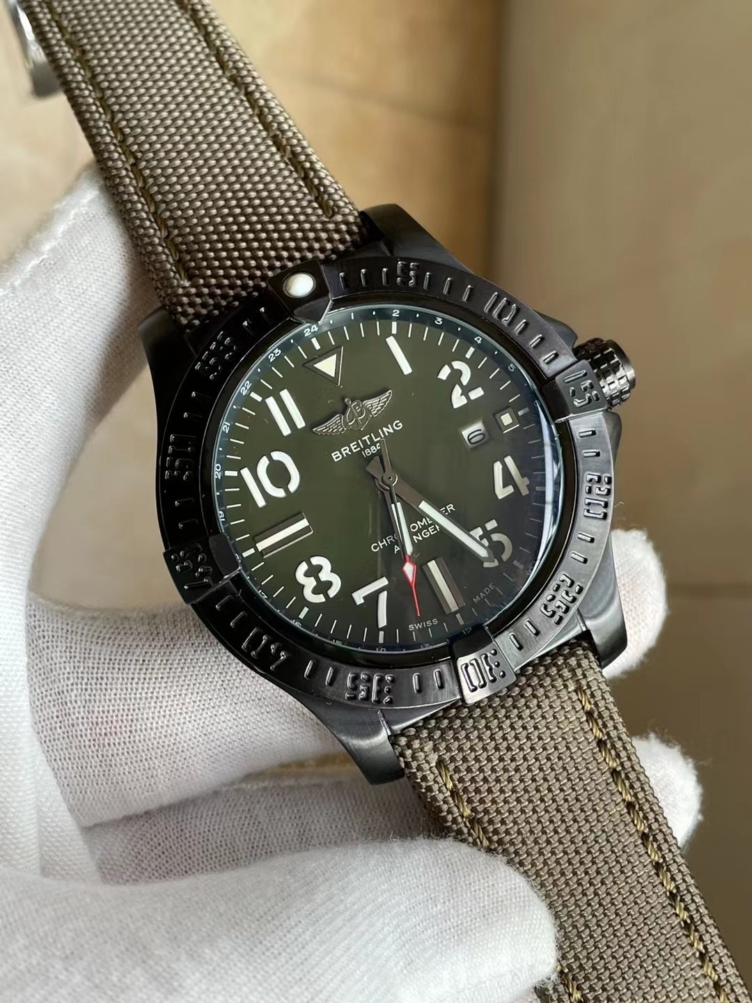 Men's Automatic Mechanical Watch 904L Stainless Steel 44mm- BR 79