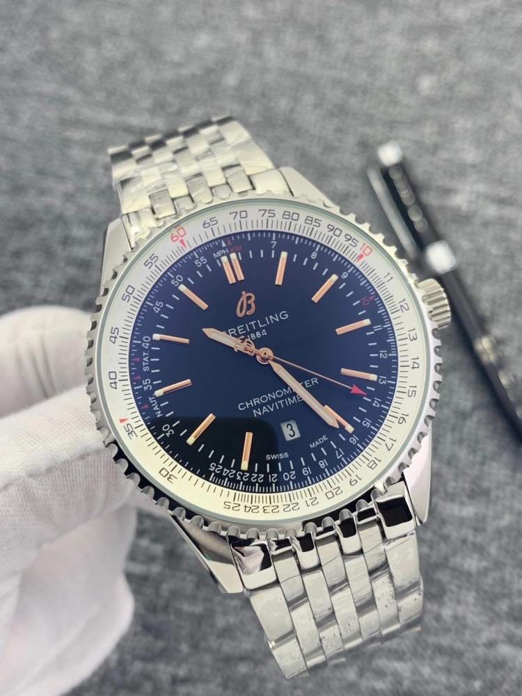 Men's Automatic Mechanical Watch 904L Stainless Steel 46mm- BR 91
