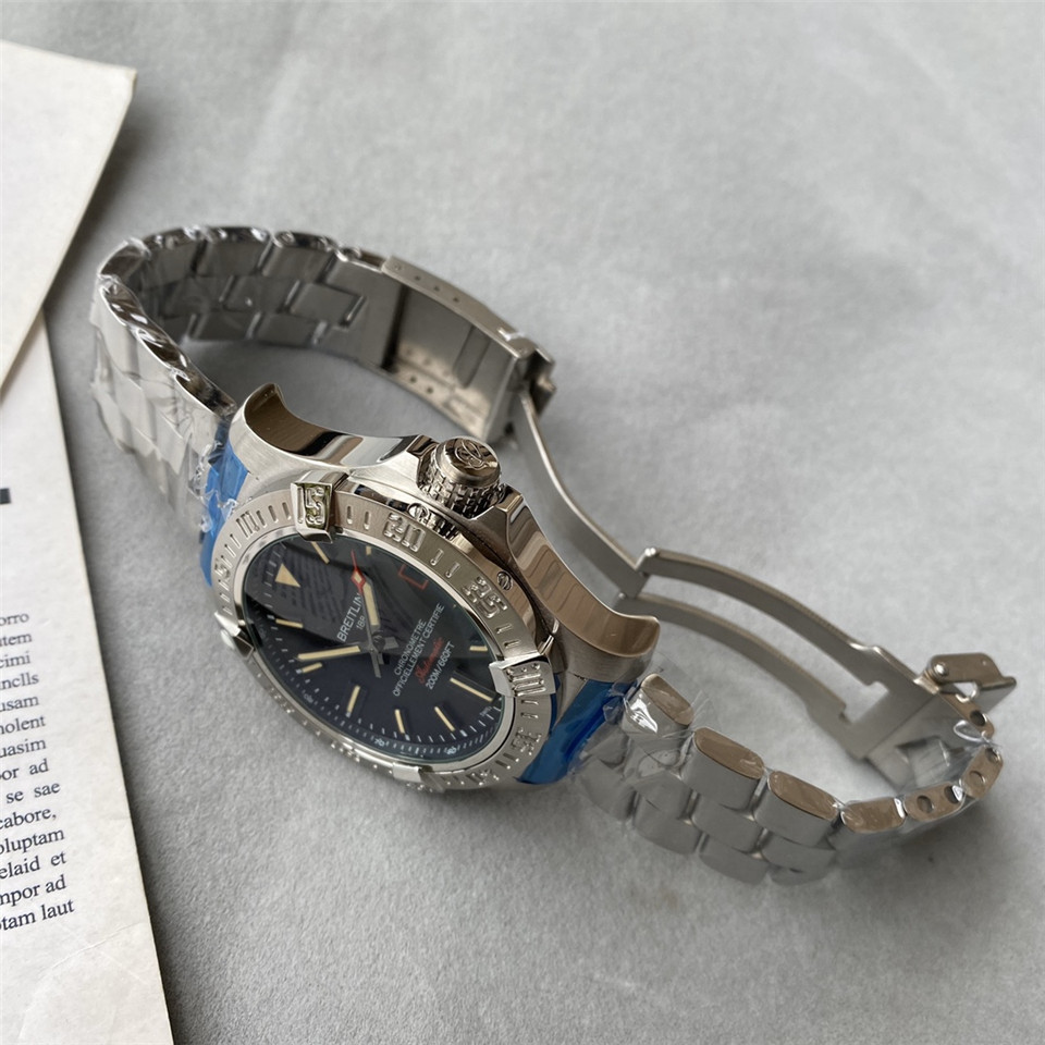 Men's Automatic Mechanical Watch 904L Stainless Steel 44 mm- BR 49