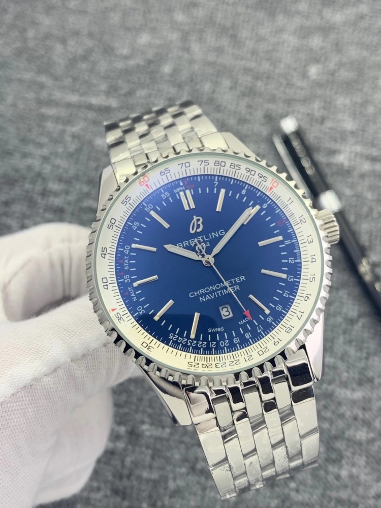 Men's Automatic Mechanical Watch 904L Stainless Steel 46mm- BR 91