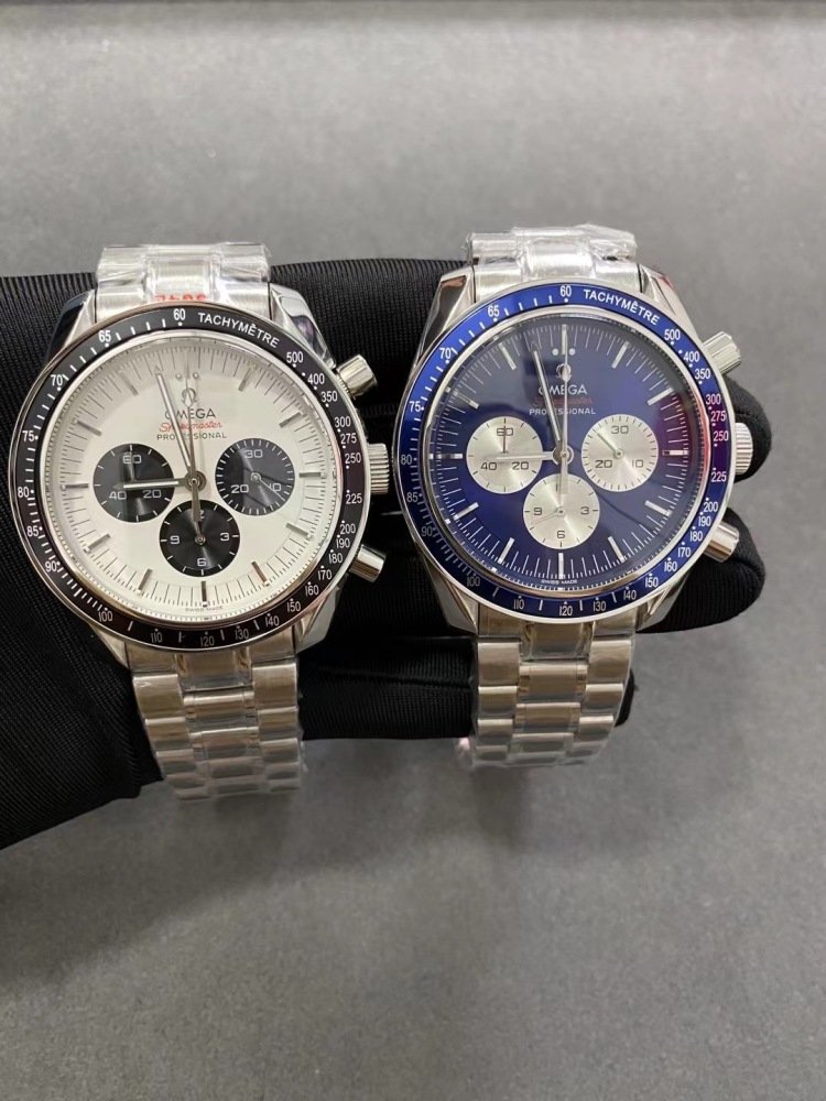 Men's Quartz Watch Chronograph 904L Stainless Steel 45 mm-OG 175