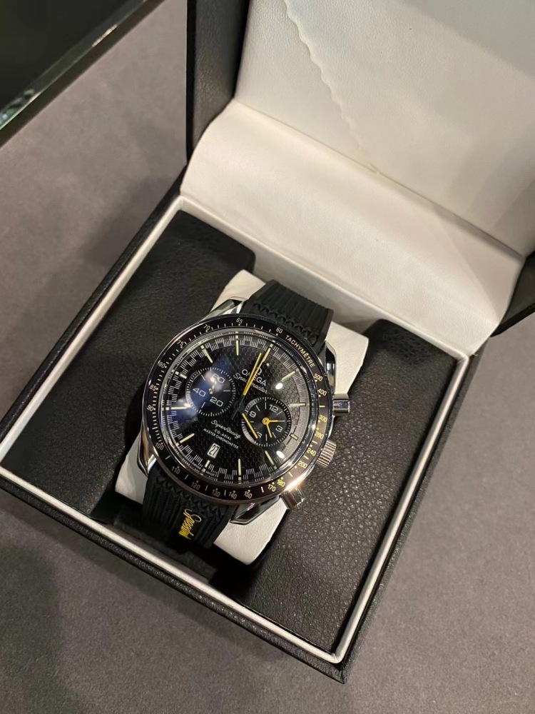 Men's Quartz Watch Chronograph 904L Stainless Steel 44 mm-OG 146