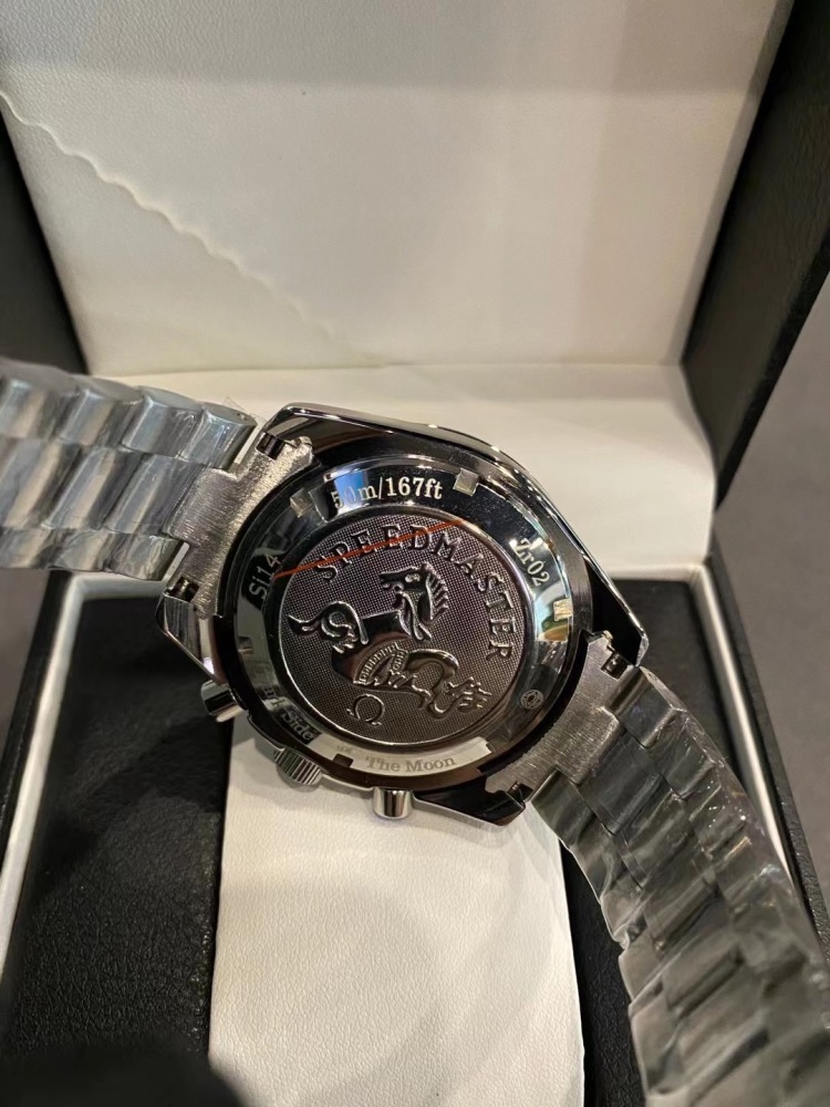 Men's Quartz Watch Chronograph 904L Stainless Steel 44 mm-OG 146