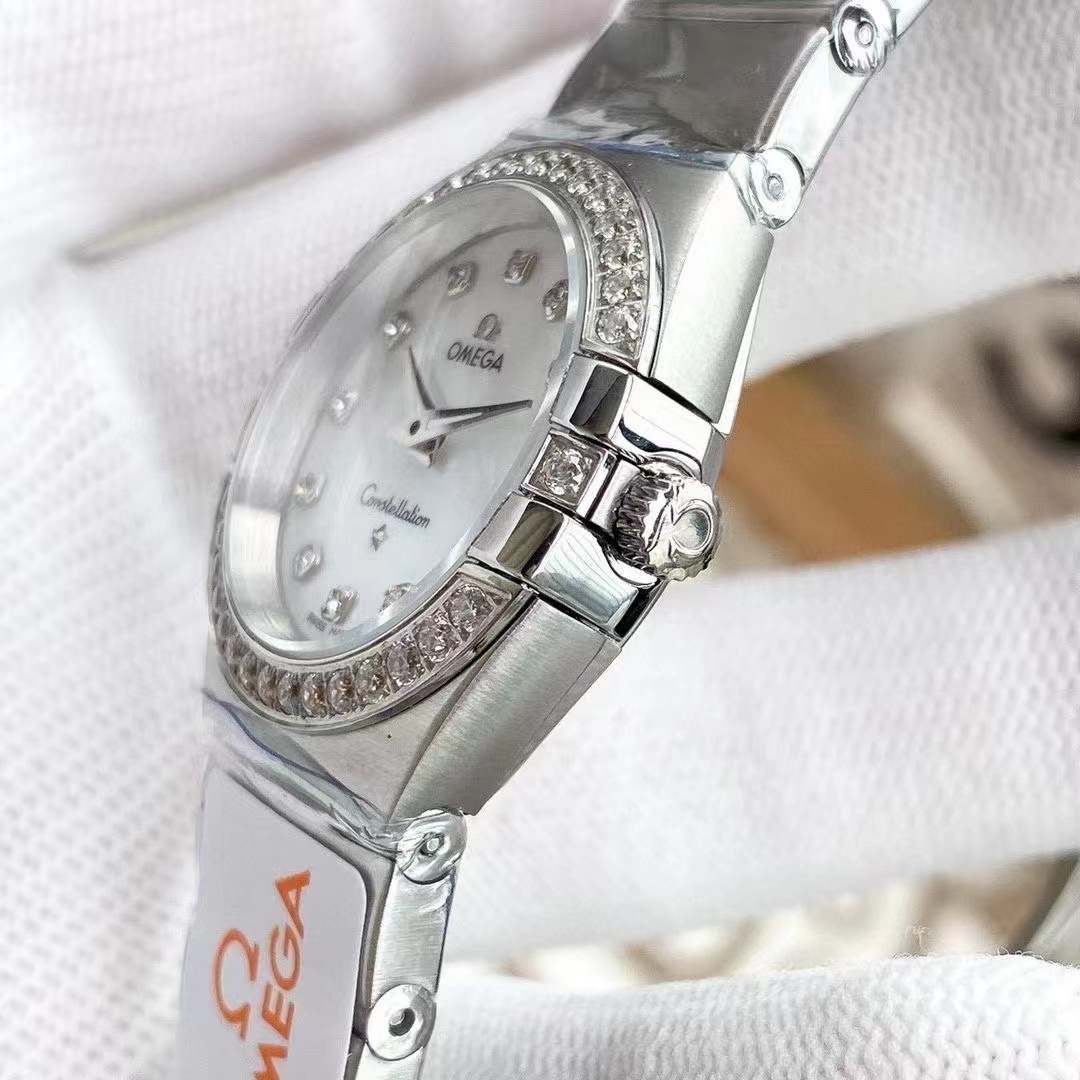Women's  Quartz Watch Chronograph 904L Stainless Steel 28 mm-OG149