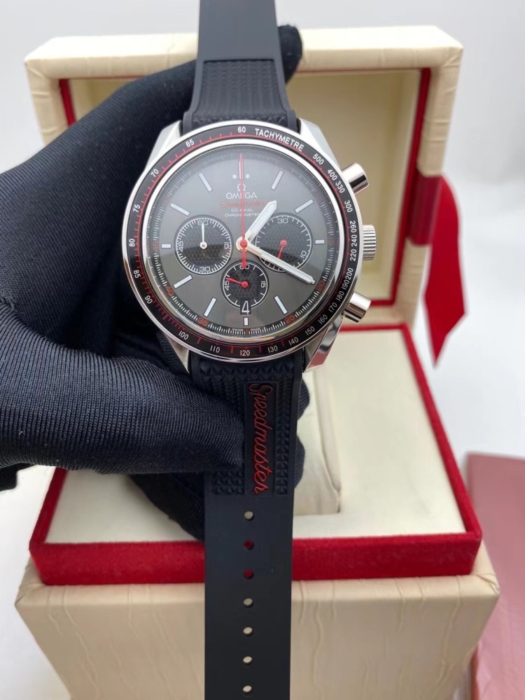 Men's Quartz Watch Chronograph 904L Stainless Steel 44 mm-OG 143
