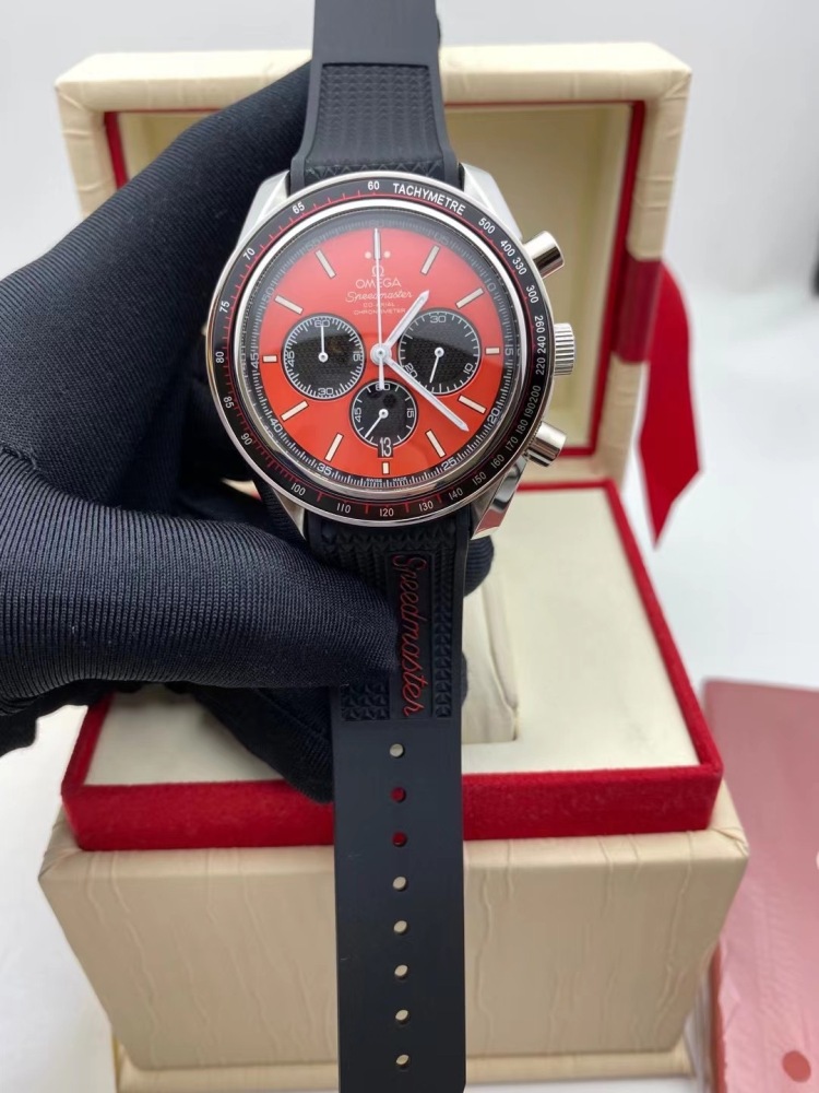 Men's Quartz Watch Chronograph 904L Stainless Steel 44 mm-OG 143